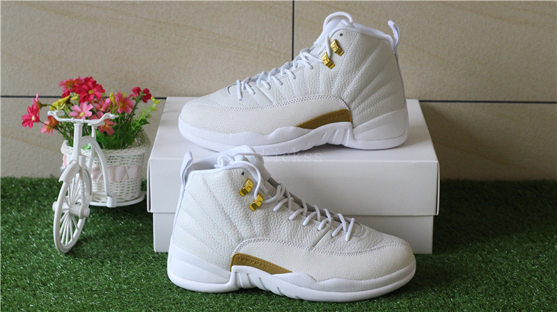 Air Jordan 12 White OVO New
